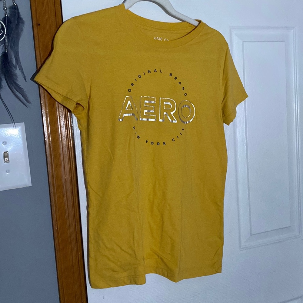 Yellow AERO Graphic Tee
